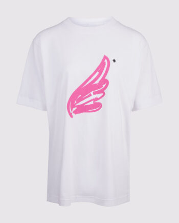 LOUSOU WING OVERSIZED T-SHIRT IN WHITE