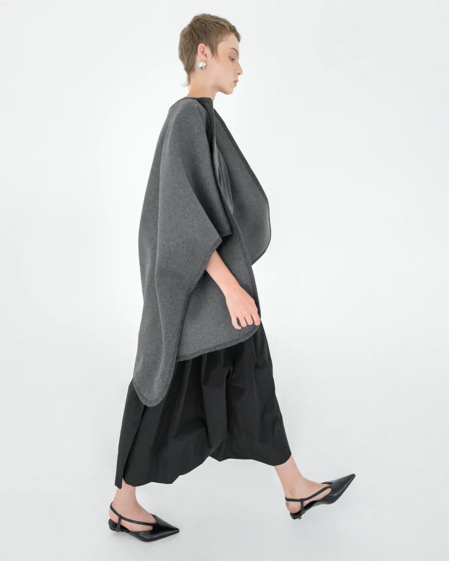 MILLA WOOL BLEND CAPE