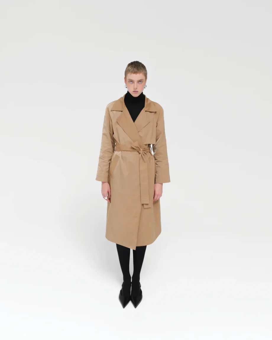 MILLA TRENCH COAT TABAC