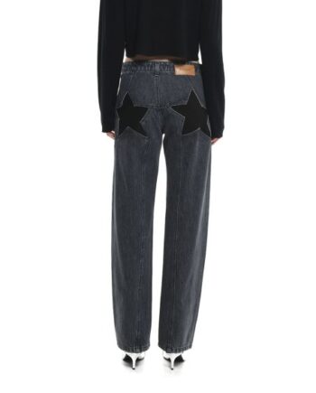 STACY MID WAIST STRAIGHT FIT JEANS