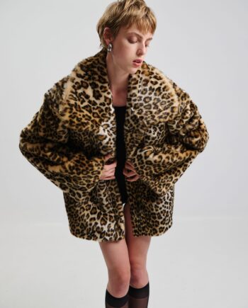 Combos Faux Fur Leopard