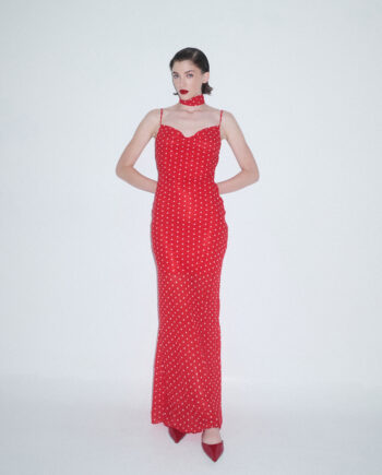 Combos Dress Maxi Polca Dots