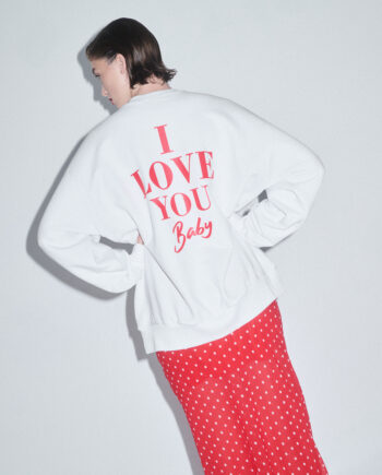 Combos Sweatshirt Oversized Printed Amour & Attire