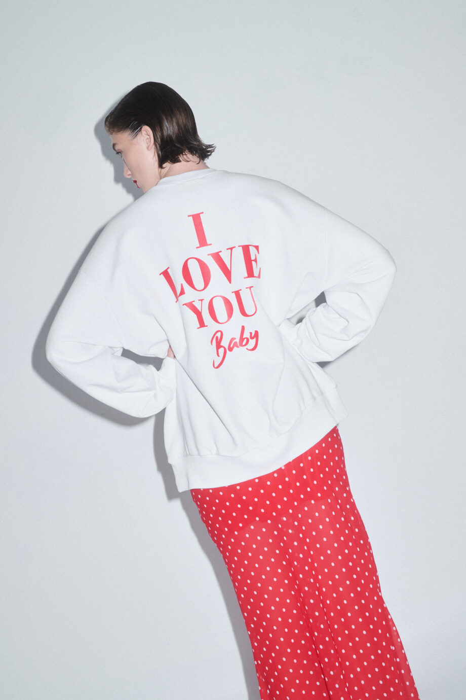 Combos Sweatshirt Oversized Printed Amour & Attire