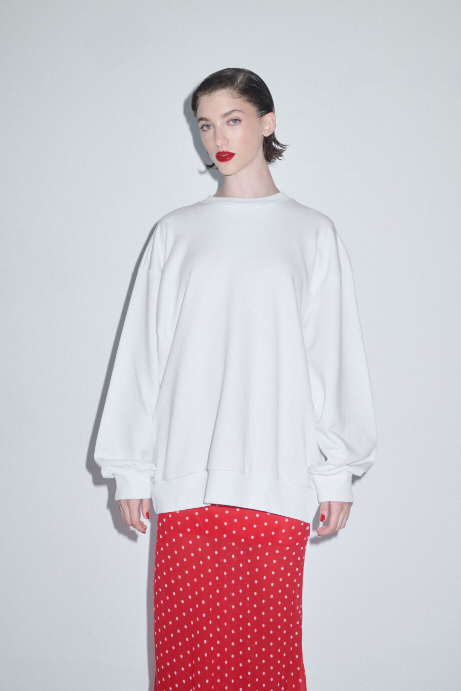 Combos Sweatshirt Oversized Printed Amour & Attire