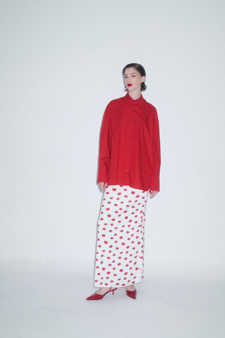 Combos Shirt Red Amour & Attire