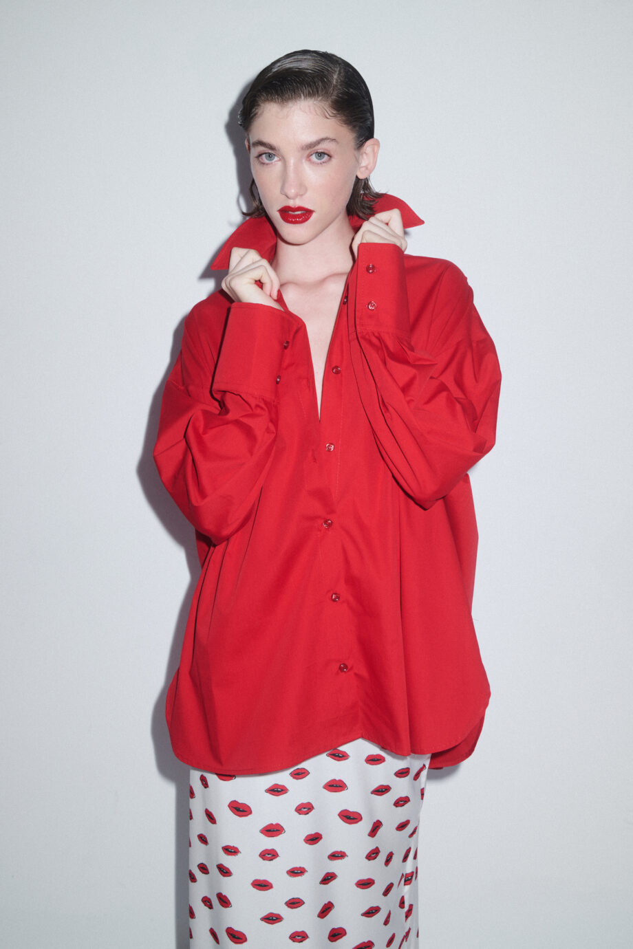 Combos Shirt Red Amour & Attire