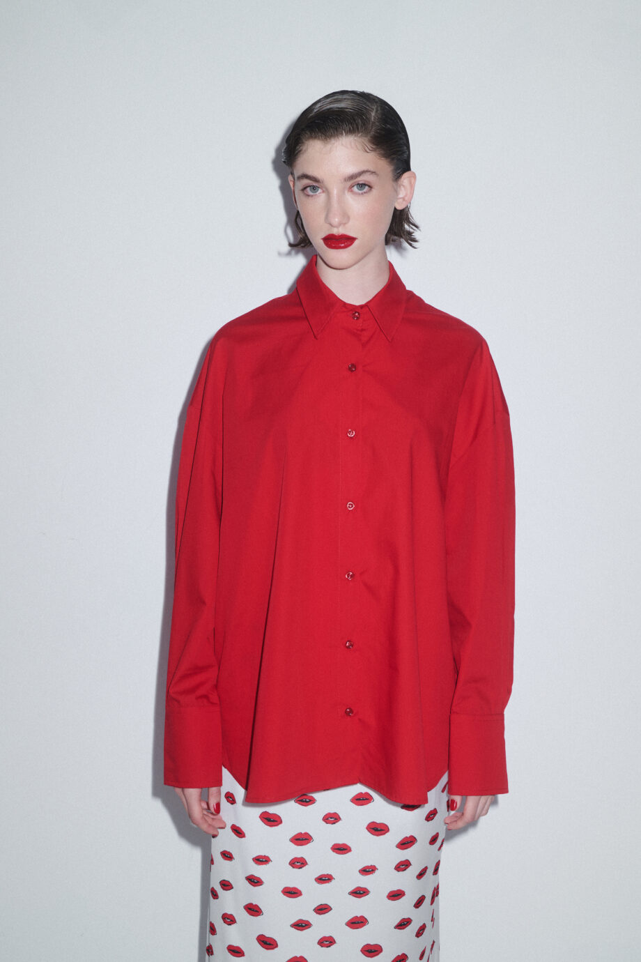Combos Shirt Red Amour & Attire
